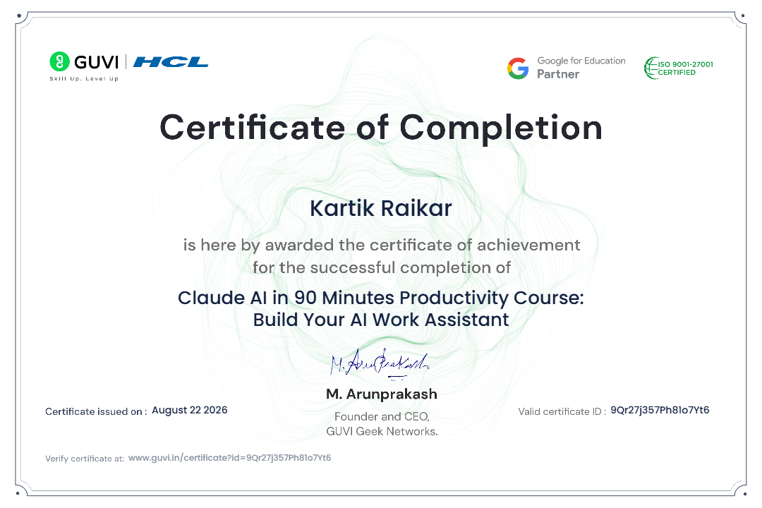 Claude AI in 90 Minutes: Build Your AI Work Assistant